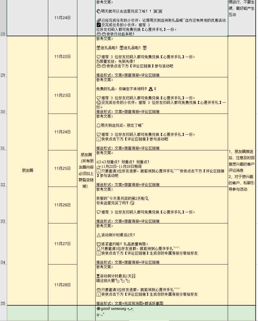 线下门店私域营销活动SOP方案，免费下载！